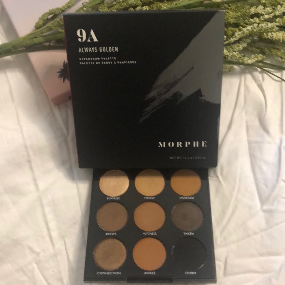 USED DISCONTINUED Always Golden Eyeshadow Palette